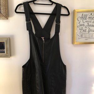 Free People - Freya Vegan Leather Jumper